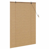 Roleta brązowy 120 x 160 cm Bambus