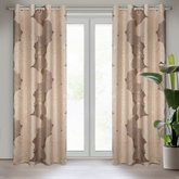 Zasłona Frezja beżowa 140x250