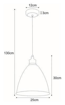 Lampa wisząca K-8005-1 WH z serii WATSO WHITE