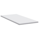 Nakładka na materac Biały 90 x 200 cm Tkanina jacquard