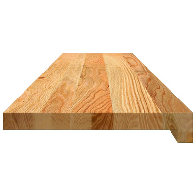 Stopnie schodowe, 8 szt. brązowe 110x25x2cm lite drewno dębowe