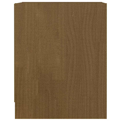 Szafki nocne, 2 szt., miodowe, 35,5x33,5x41,5, drewno sosnowe