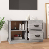 vidaXL Szafka pod TV, szary dąb sonoma, 73x35,5x47,5
