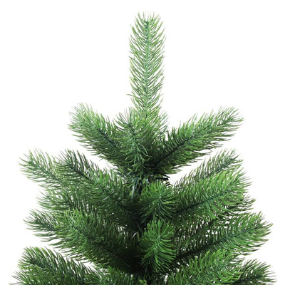 Sztuczna choinka z lampkami i bombkami, 90 cm, zielona vidaXL