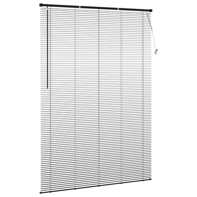 Żaluzja wenecka Czarny 213 x 160 cm 25 mm PVC