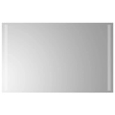 vidaXL Lustro łazienkowe z LED, 80x50 cm