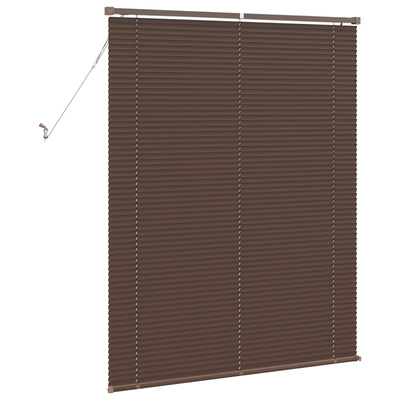 Żaluzja wenecka Ciemnobrązowy ze wzorem 150 x 120 cm 25 mm PVC