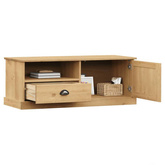 vidaXL Szafka pod TV VIGO, 106x40x40 cm, lite drewno sosnowe