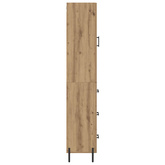 Highboard Dąb rzemieślniczy 34,5 x 34 x 180 cm
