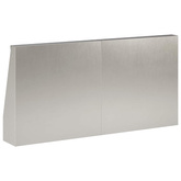 Mur oporowy 6 szt. 40 x 12 x 40 cm Stal nierdzewna srebrny