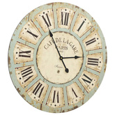 vidaXL Zegar ścienny, wielokolorowy, 60 cm, MDF