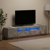 Szafka na Telewizor LED HOORN 3 szt. Betonowy szary