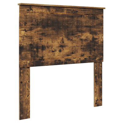 Ramka łóżka Dąb wędzony 90 x 190 cm Drewno inżynieryjne