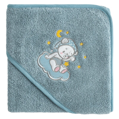 Ręcznik Nie niebieski 100x100