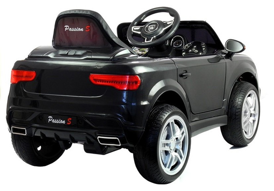 Auto Pojazd Na Akumulator HL1538 Pilot Światła LED MP3 Czarne