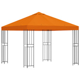 Altana 3 x 3 m pomarańczowy Poliester i Stal 190 gsm