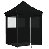 Namiot Imprezowy Czarny 200 x 200 x 306 cm Materiał Oxford