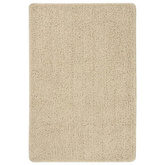 vidaXL Dywan shaggy, kremowy, 140x200 cm, antypoślizgowy