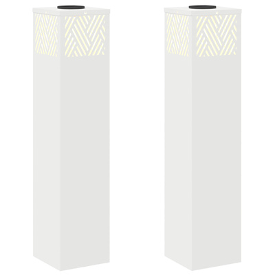 Słoneczna LED lampa na ścieżkę 2 pcs Biały