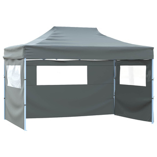 Namiot Imprezowy Antracyt 291 x 431 x 315 cm Materiał Oxford