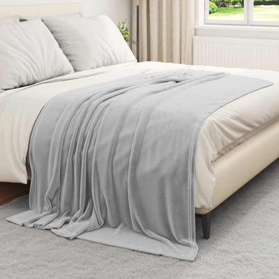 Koce narzutowe 6 pcs Szary 150 x 200 cm Polar