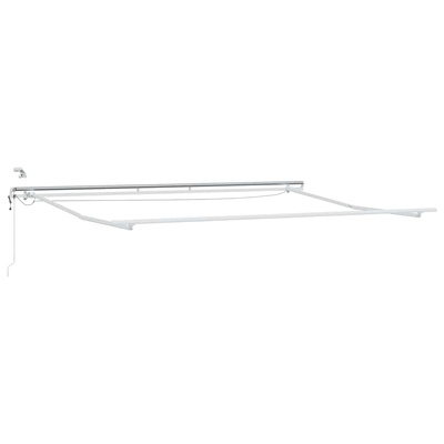 Rama markizy Ze LED Lights Biały 450 × 300 cm Aluminium