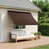 Markiza brązowy 150 x 150 cm 180 g / m? Poliester z powłoką PU