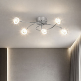 Lampa sufitowa LED 5x5W VINOLA 98-66039 CHROM 3000K