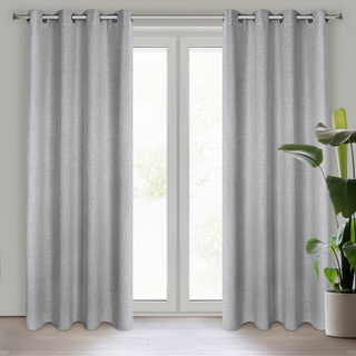 Zasłona Linda stalowa 140x250