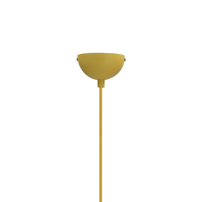 Lampa wisząca żółta/szara E27 Falun Ledea 50101149