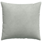 Poduszki na sofę 2 pcs Jasnoszary 50 x 50 cm Tkanina sztruksowa
