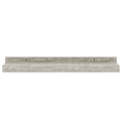 vidaXL Półki ścienne, 2 szt., szarość betonu, 40x9x3 cm