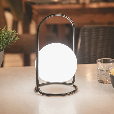 Lampa Stołowa Zewnętrzna LED Przenośna Ładowalna 2.5W z Akumulatorem USB 1800 mAh-4000K