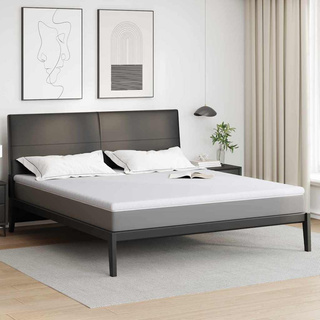 Nakładka na materac Biały 180 x 200 cm Tkanina jacquard