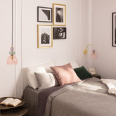 Lampa Wisząca Szklana Zielona E14 15cm L Abruzzo Koloreno