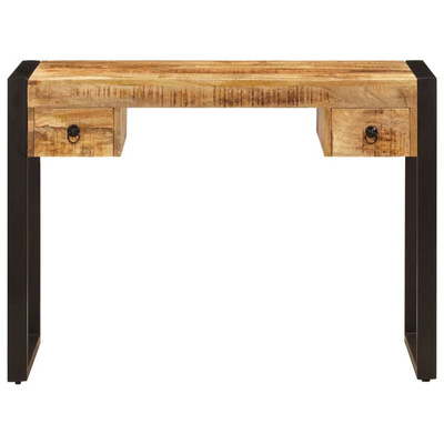 vidaXL Biurko z 2 szufladami, 110x50x77 cm, lite drewno mango