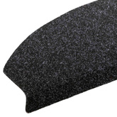 Samoprzylepne maty na schody 15 pcs Czarny 80 x 24,5 x 3,5 cm