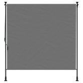 Zewnętrzna Roleta Rolkowa jasnoszary 100 x 270 cm