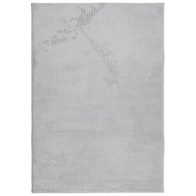 vidaXL Dywan IZA z krótkim włosiem, szary, 160x230 cm