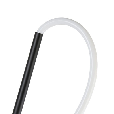 Nowoczesna Lampa podłogowa Czarna LED 30W 3000K Abruzzo Spirali