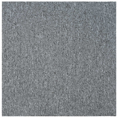 Płytka dywanowa jasnoszary 50 x 50 cm 20 szt. PP i bitum