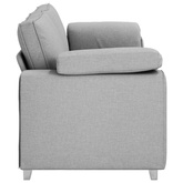 Sofa 3-osobowa Szary chmur 220 cm tkanina