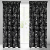 Zasłona Stella czarna 140x300