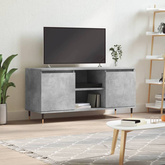 vidaXL Szafka pod TV, szarość betonu, 104x35x50 cm model standard