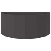 Donica Czarny 90 x 45 x 35 cm Stal