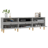 vidaXL Szafka pod TV, szarość betonu, 150x30x44,5 cm wariant 5