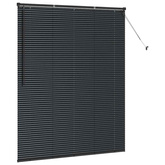 Żaluzje weneckie Czarny 175 x 140 cm Aluminium