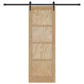 Drzwi przesuwne ORKDAL 73,5 x 211 cm Lite drewno sosnowe