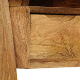vidaXL Biurko, 110 x 50 x 76 cm, lite drewno mango