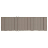 vidaXL Poduszka na leżak, taupe, 200x50x3 cm, tkanina Oxford